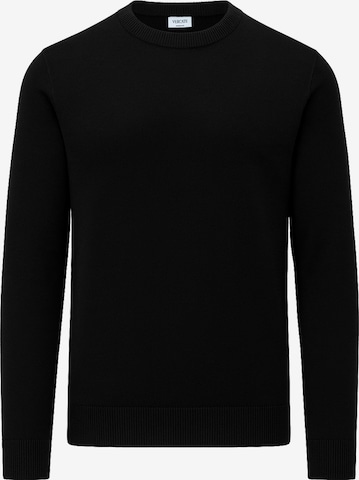 Vercate Sweater 'No. 16' in Black: front
