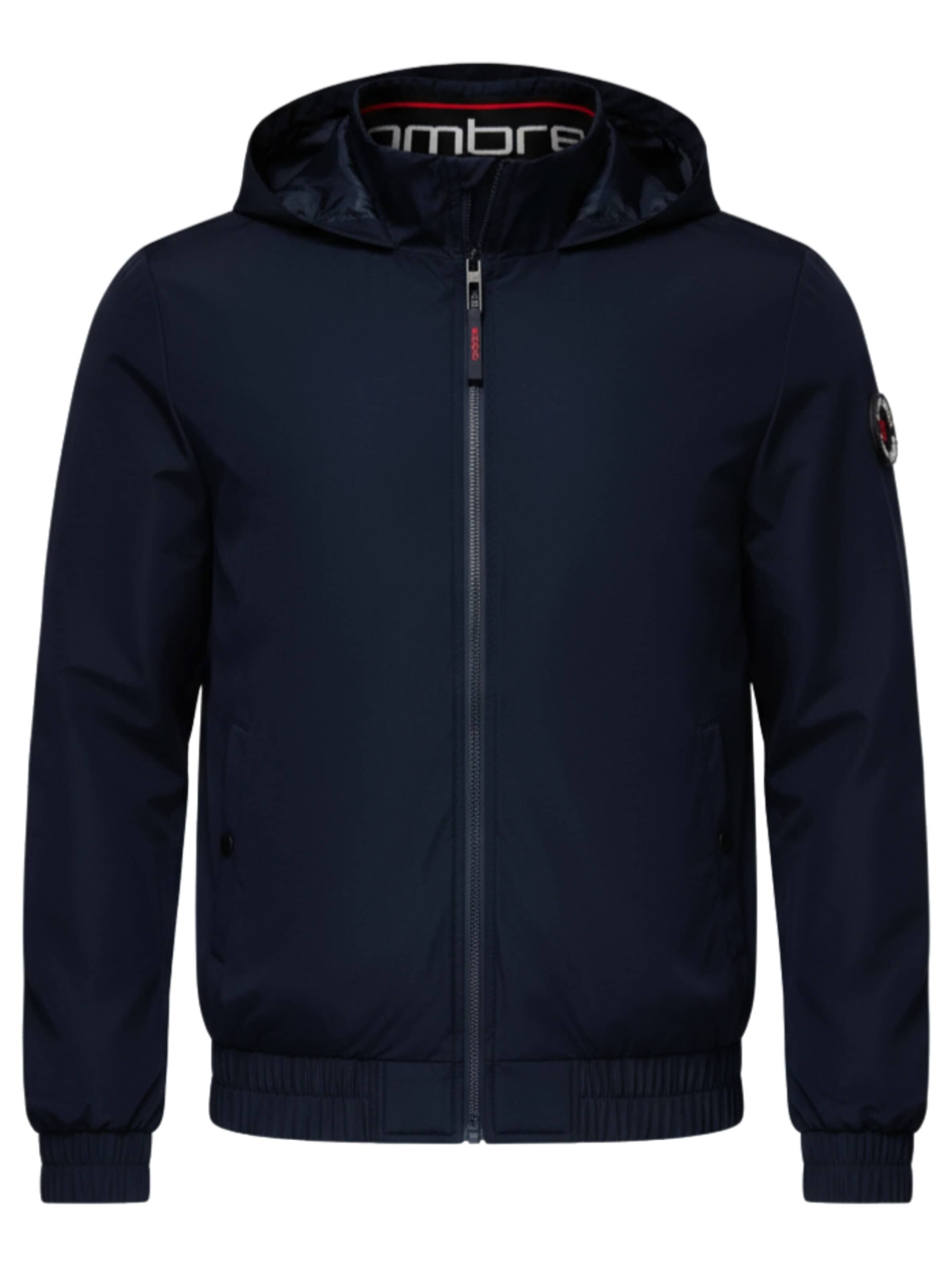 Ombre Übergangsjacke‌‌‌ in Blau: Vorderseite