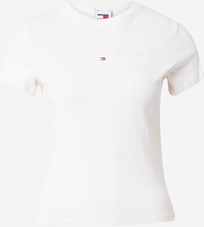 Tommy Jeans Тениска в нейви синьо / ярко червено / бяло, Преглед на продукта