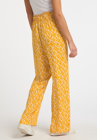 Loosefit Pantalon IZIA en jaune