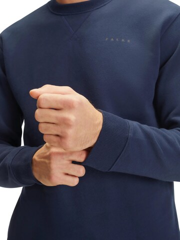 FALKE Sweatshirt 'Sweat' in Blue