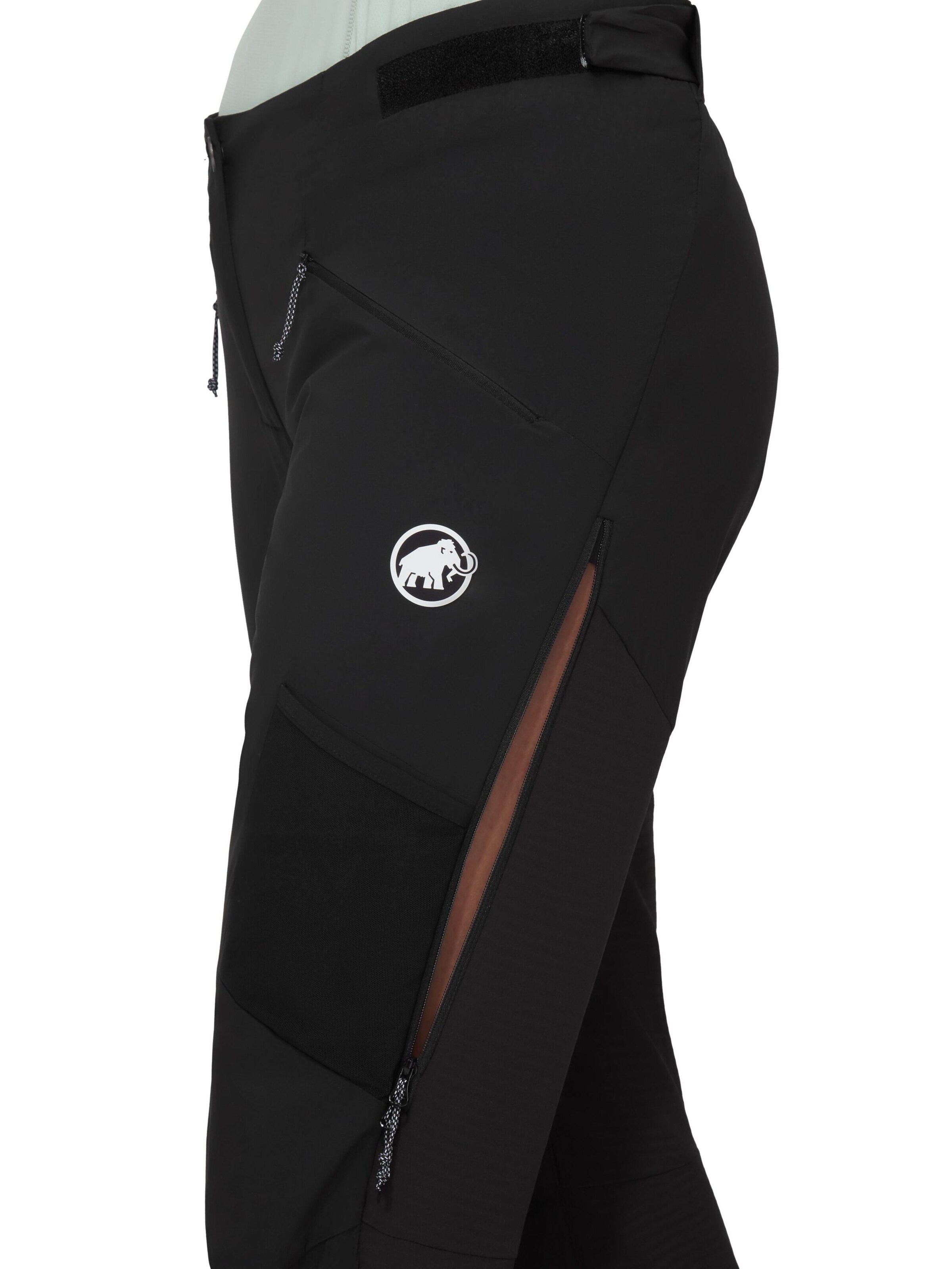 MAMMUT Regular Outdoorhose  ‘Aenergy Hybrid’ in Schwarz