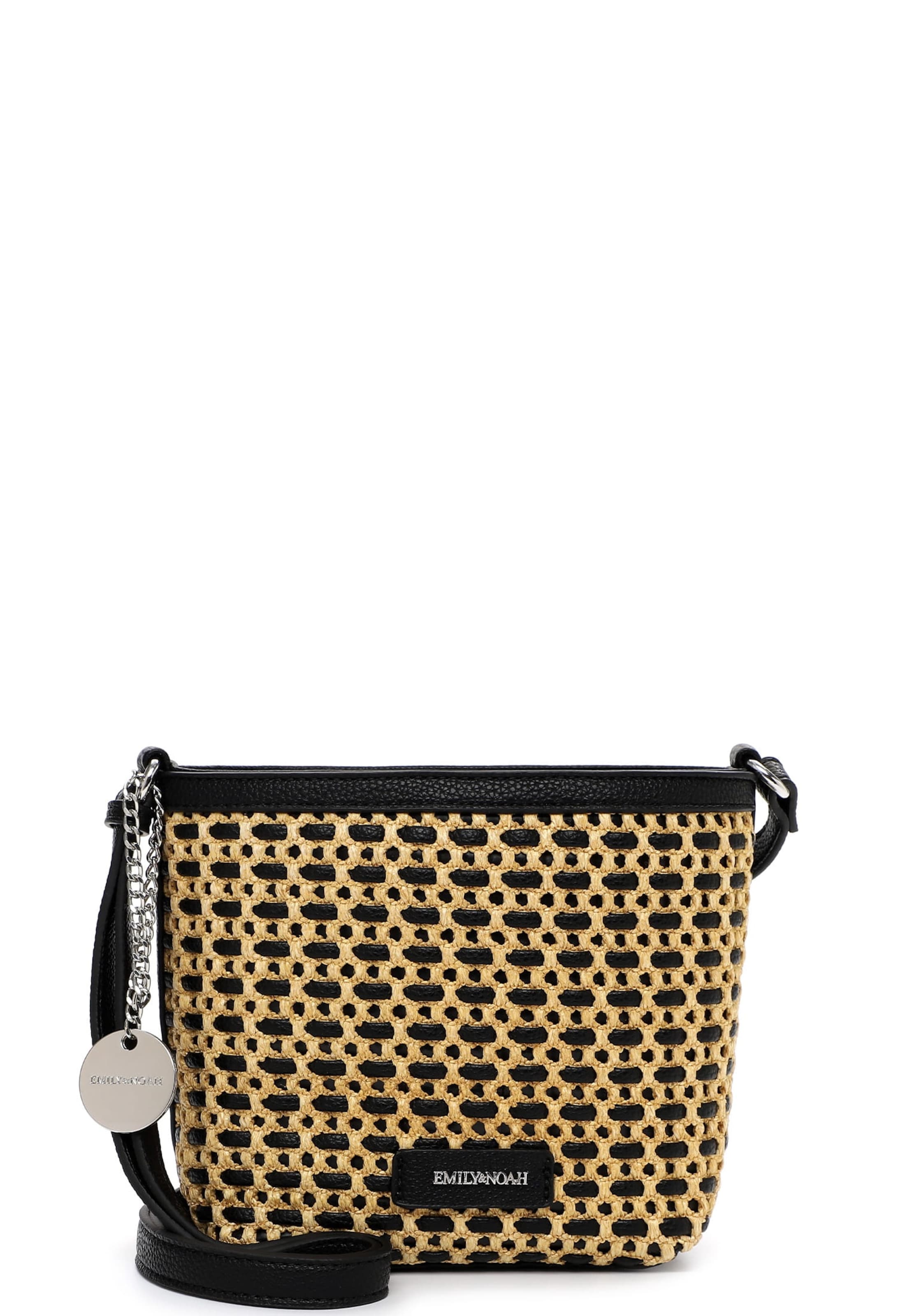 Emily & Noah Schoudertas ' E&N Jella ' in Zwart: voorkant