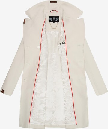 MARIKOO Ανοιξιάτικο και φθινοπωρινό παλτό 'Nanakoo' σε λευκό