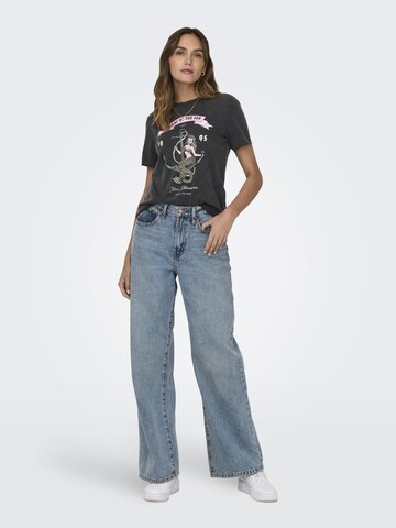 Tricou 'ONLLUCY' de la ONLY pe negru: față
