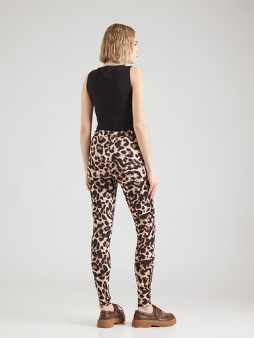 VILA - Skinny Leggings 'VILEOA' en beige