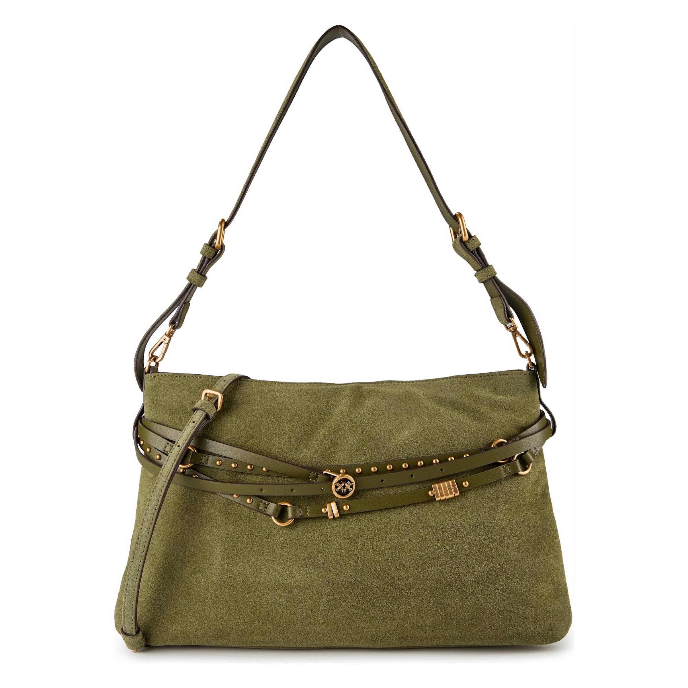 PINKO Shoulder bag in Green, Item view