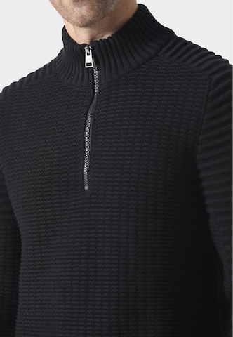 883Police Pullover 'Collupton' in Schwarz