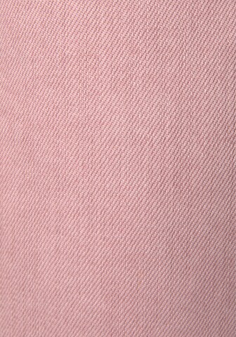 LASCANA Zvonové kalhoty Džíny – pink