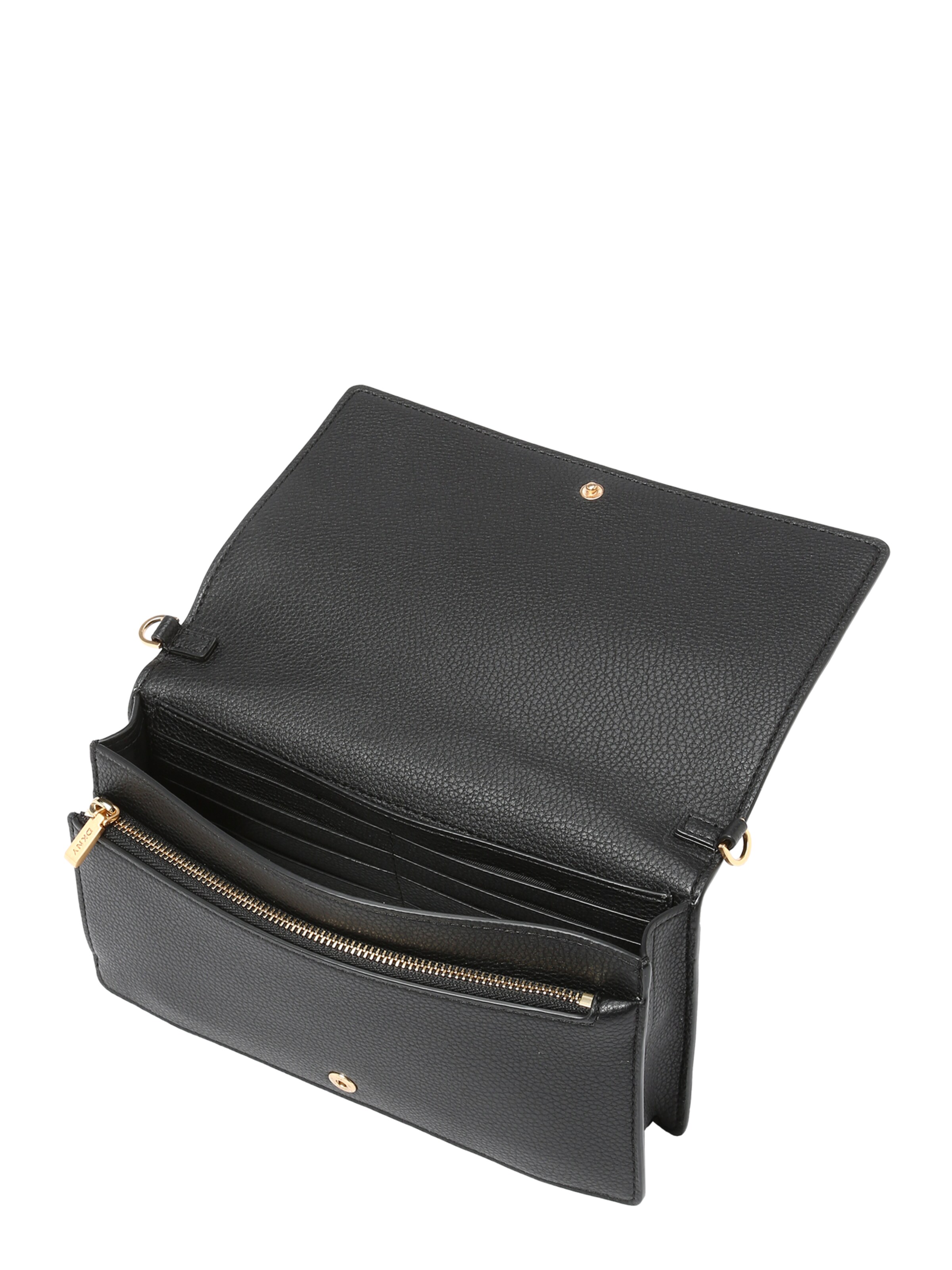 melns DKNY "Clutch" stila somiņa 'Farah'