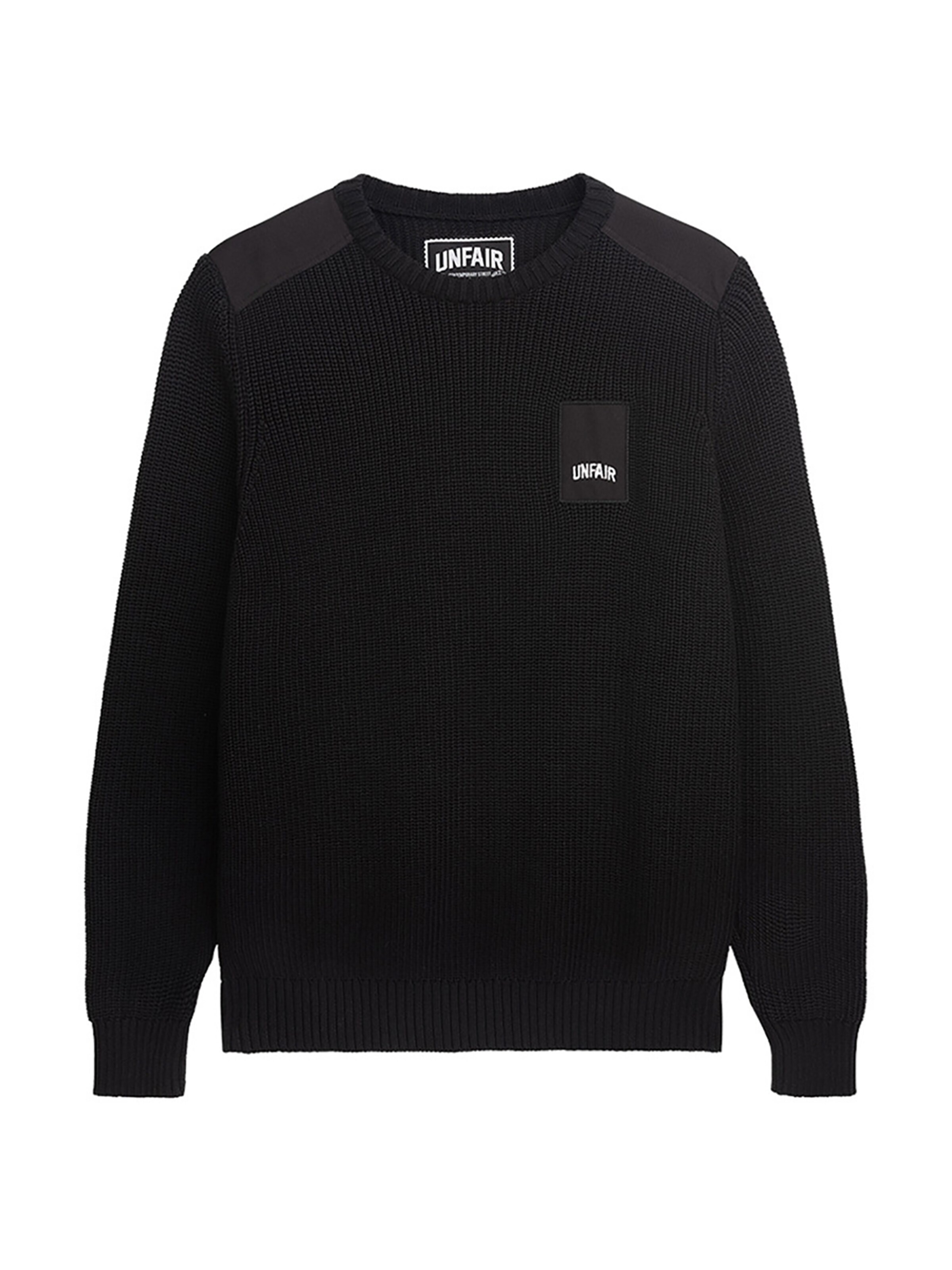 Unfair Athletics Sweater in Black: front