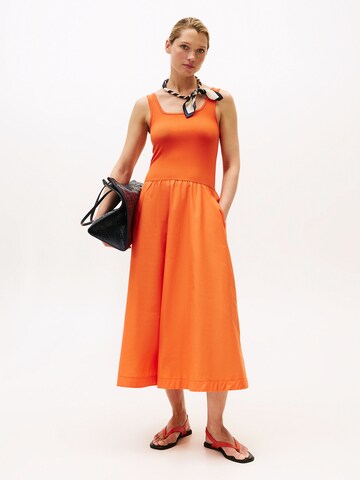 TOMMY HILFIGER Kleid in Orange: Vorderseite