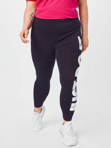 Nike Sportswear Skinny Leggings in Zwart: voorkant