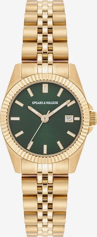Orologio analogico di Spears & Walker in oro: frontale