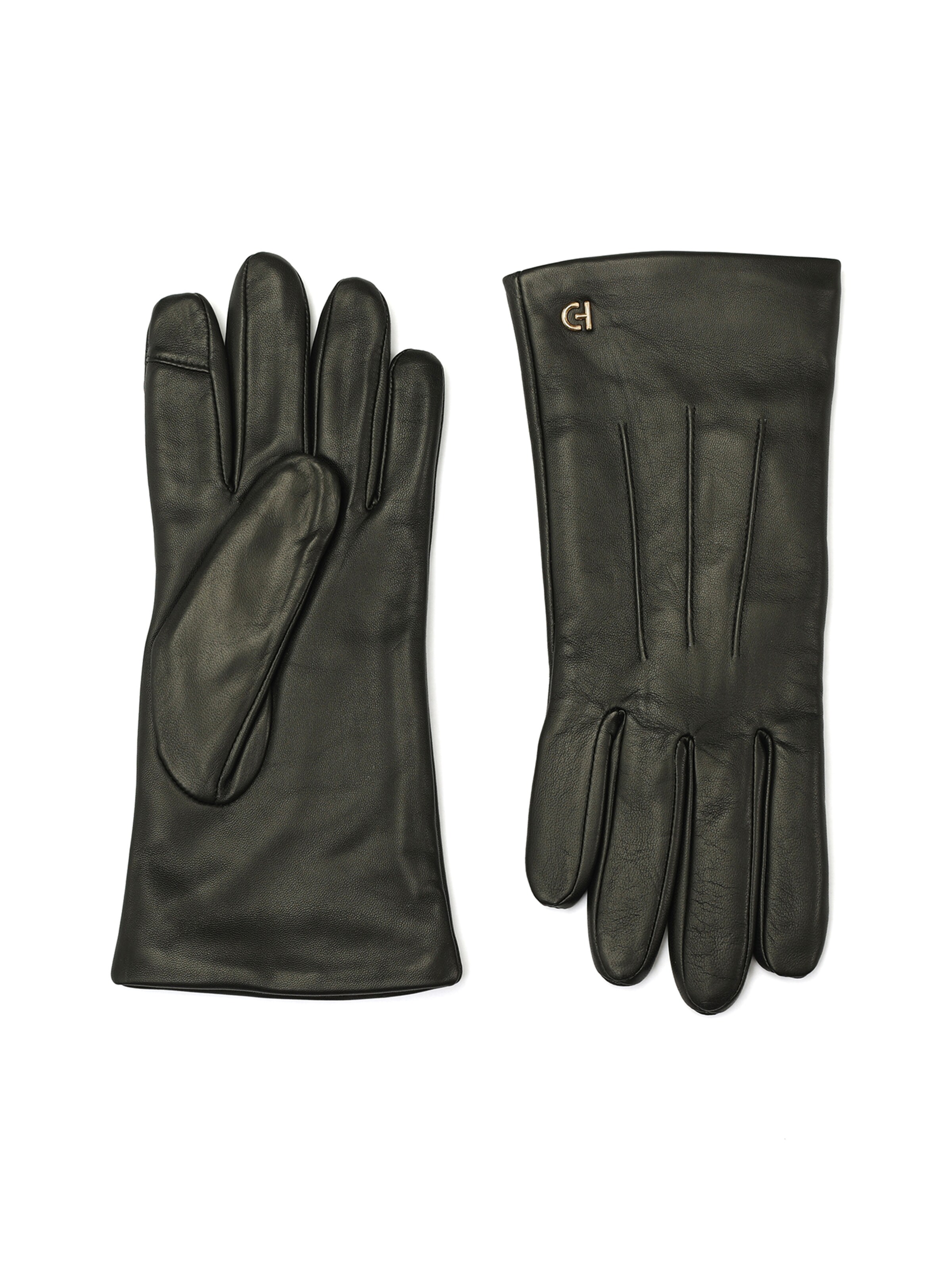 Gants Cole Haan en noir : devant
