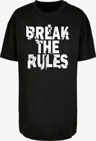 Merchcode Shirt 'Break The Rules 2' in Black: front