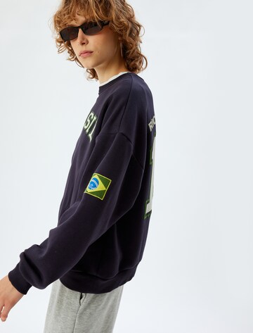 Koton Sweatshirt in Blauw