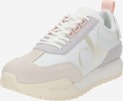 Calvin Klein Jeans Sneaker 'Toothy Runner' in kitt / flieder / rosa / weiß, Produktansicht
