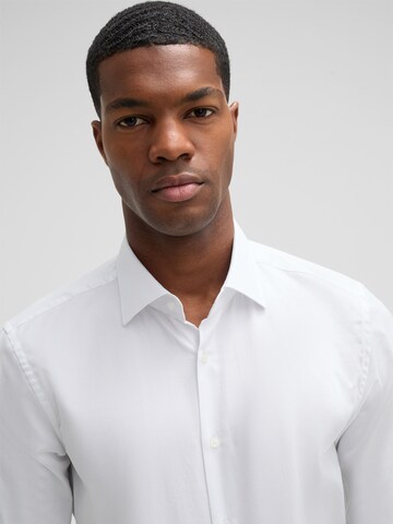 STRELLSON Slim fit Overhemd 'Santos' in Wit