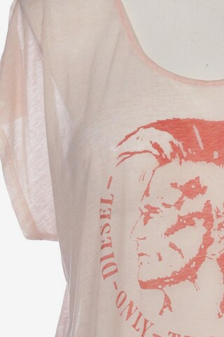 DIESEL T-Shirt M in Pink