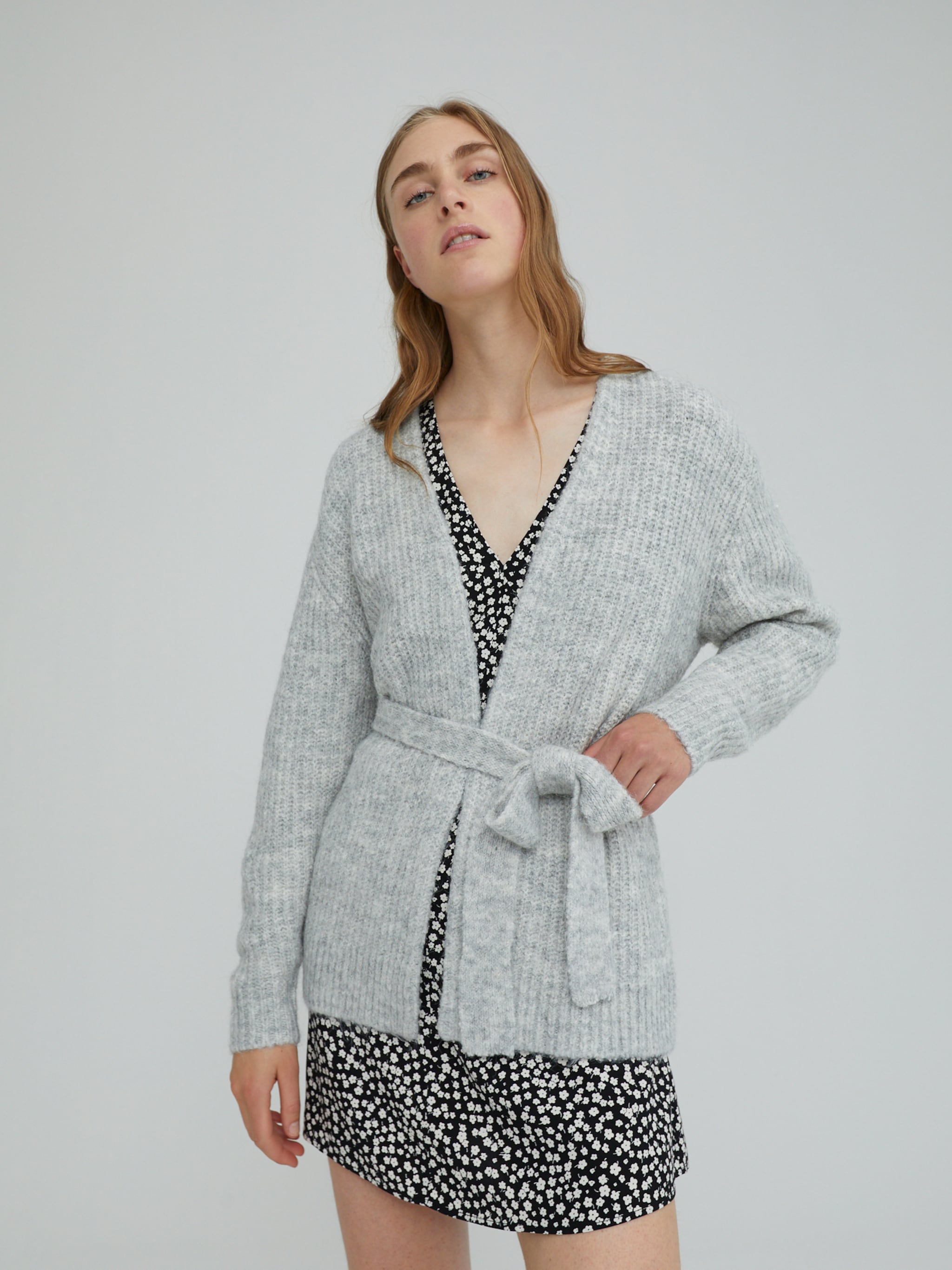 EDITED Produits Cardigan 'Annika' gris