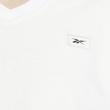 T-shirt Reebok en blanc