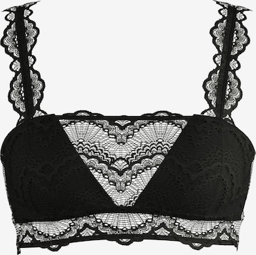 Bustieră Sutien de la CALIDA pe negru: față