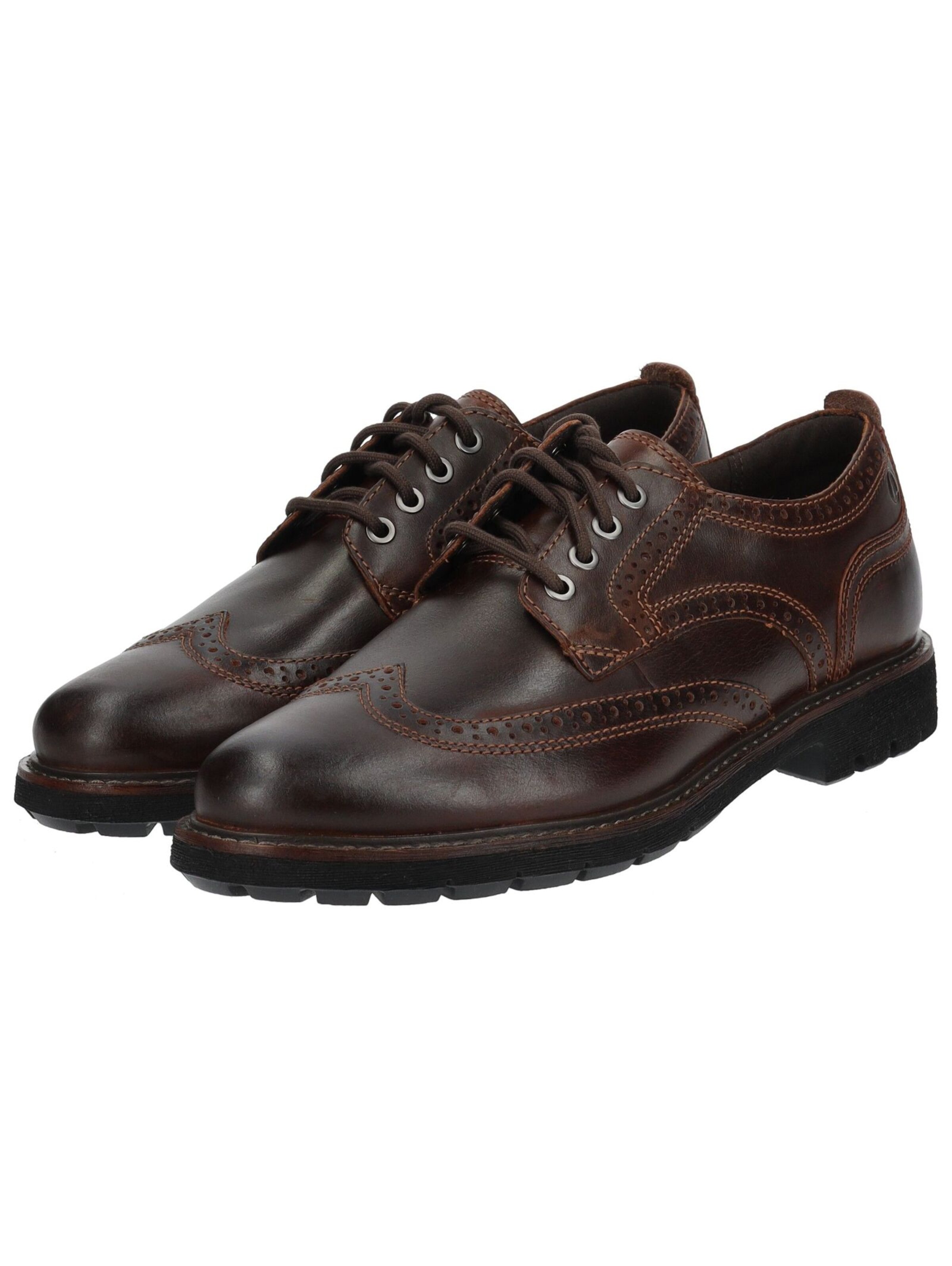 CLARKS Veterschoen in Bruin