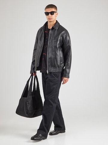Coupe regular Chemise 'Ellino' HUGO en noir