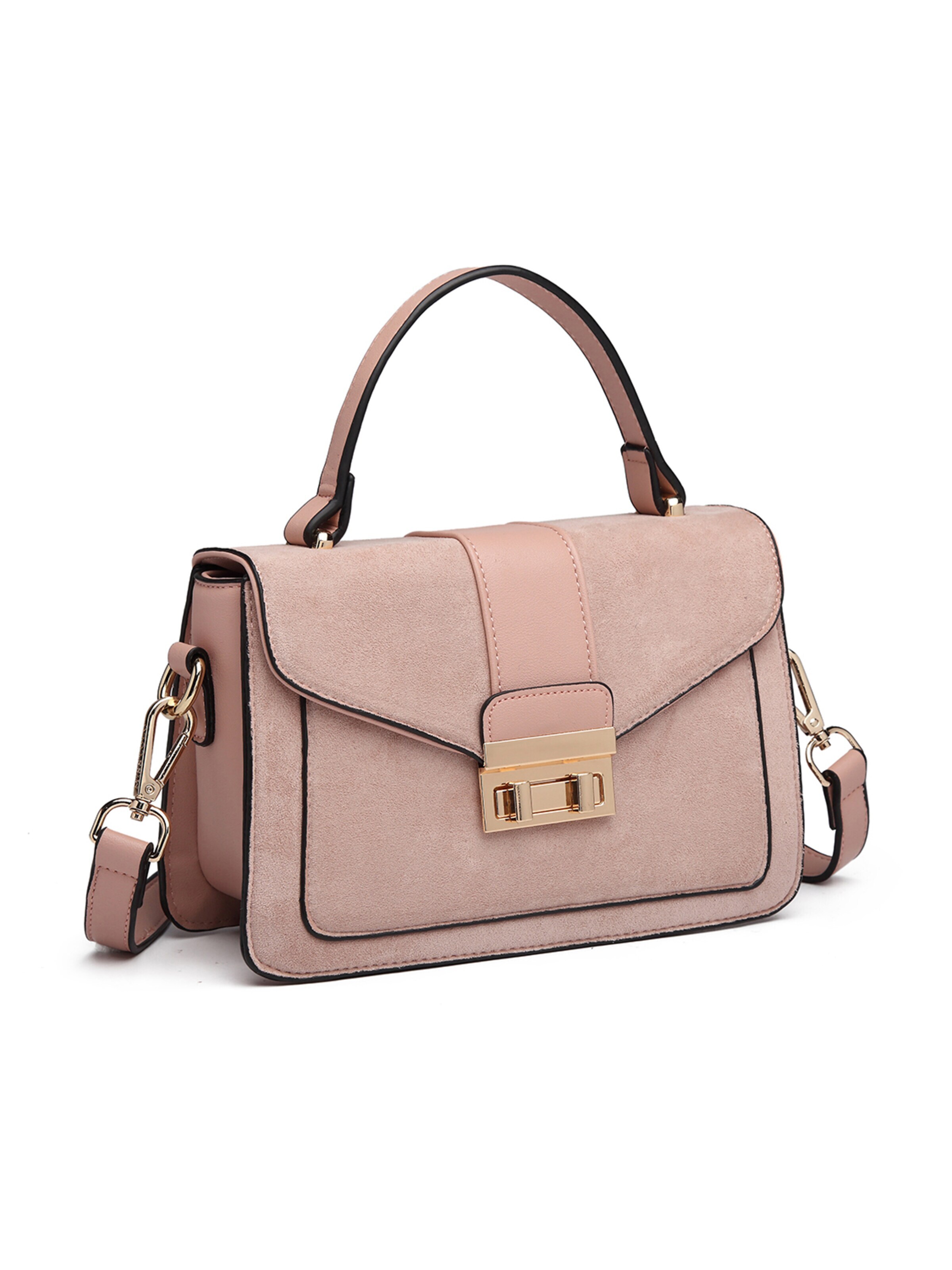 Miss Lulu Shoulder Bag in Pink