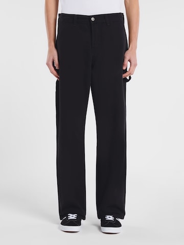 DICKIES - Loosefit Pantalón cargo en negro: frente