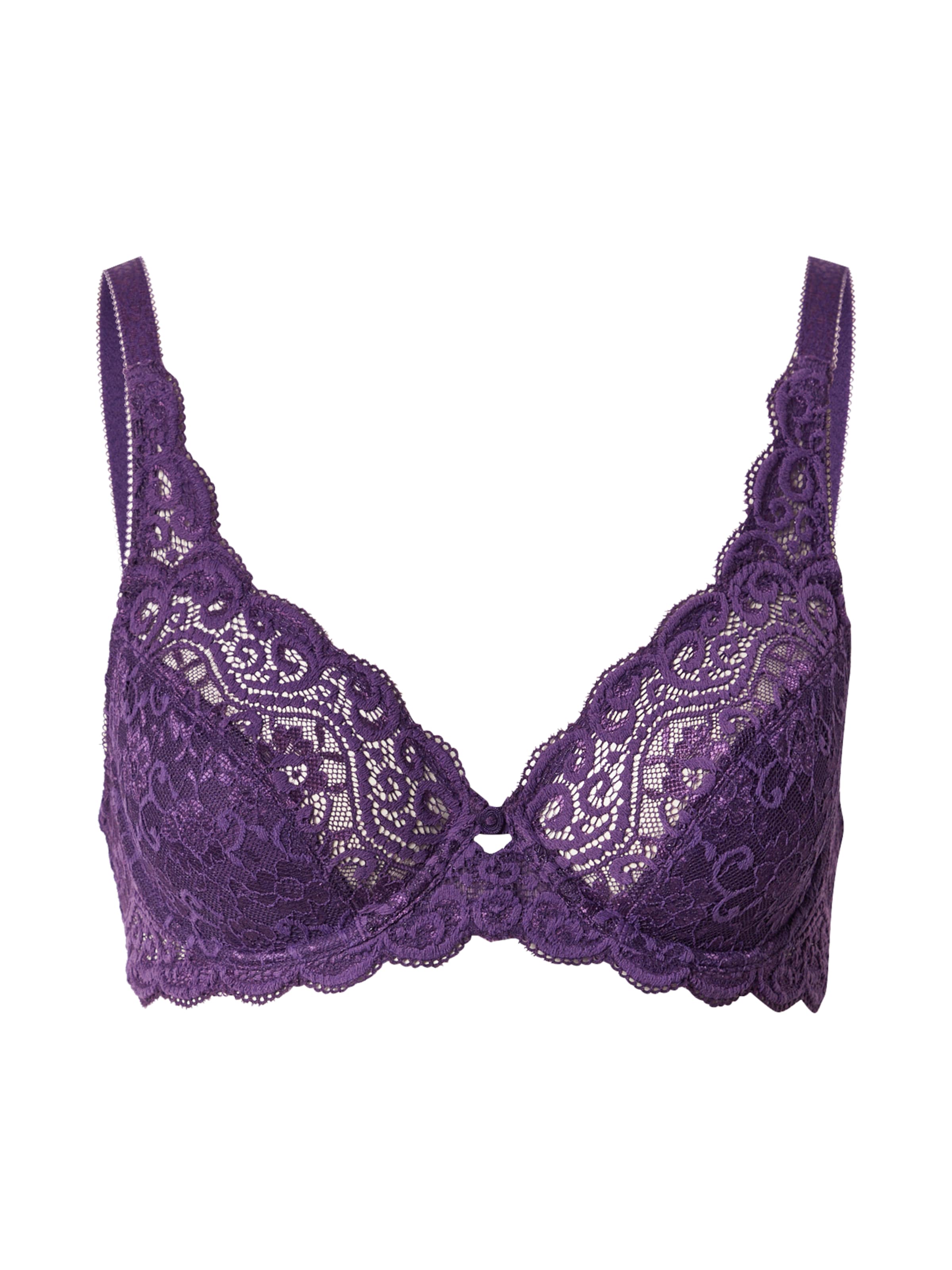 TRIUMPH T-shirt Bra 'Amourette' in Purple: front