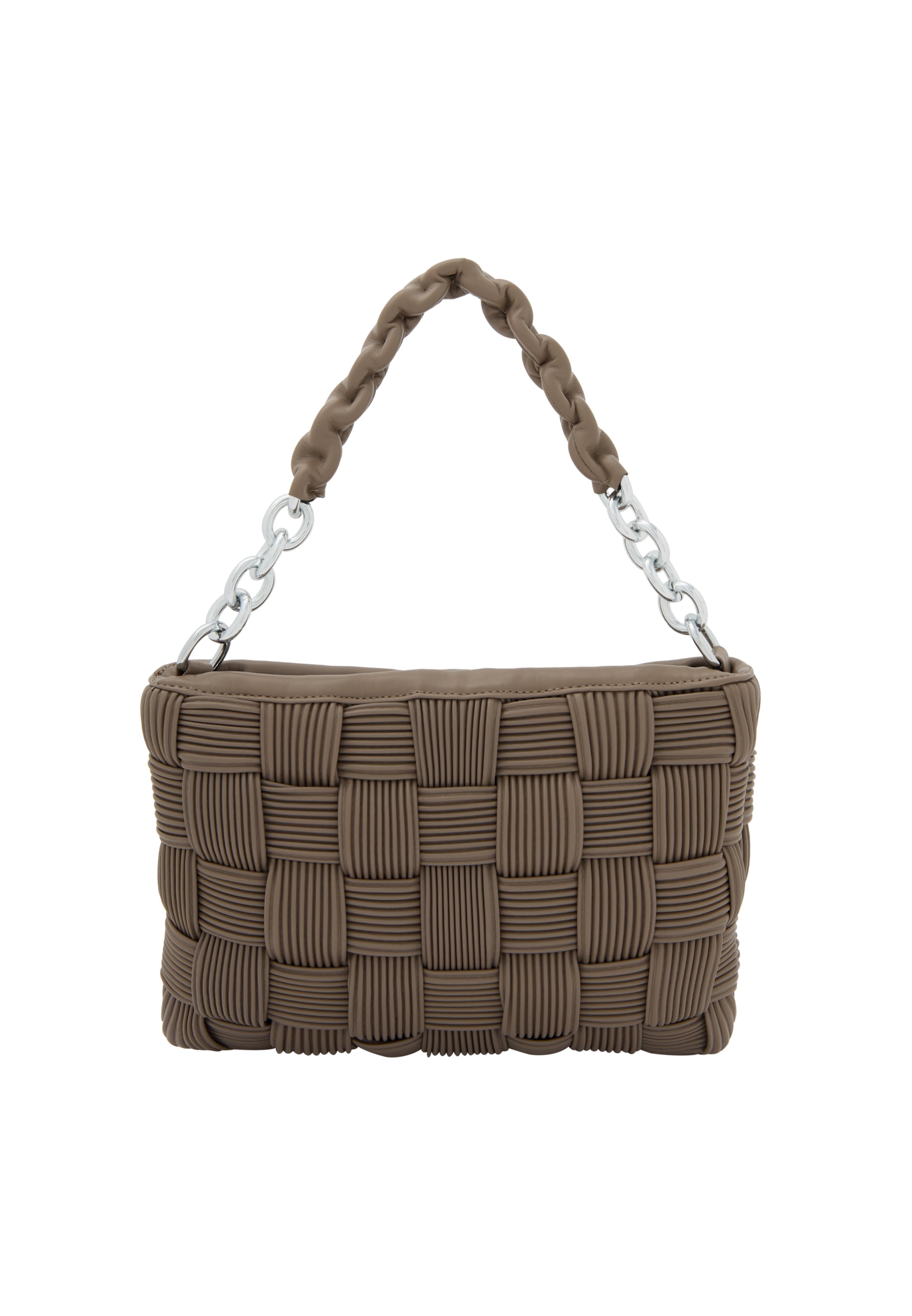 usha WHITE LABEL Kabelka - Hnedá: predná strana