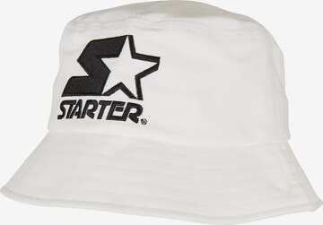 Starter Black Label Hat in White: front