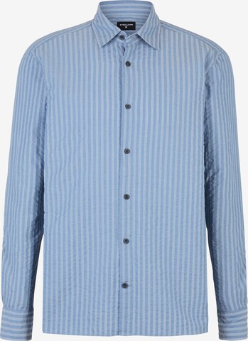 Coupe regular Chemise 'Casyn' STRELLSON en bleu : devant