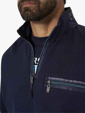 Jan Vanderstorm Sweatshirt 'Abbo' in Blue