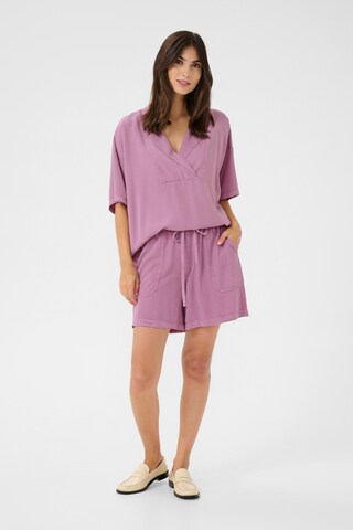 Regular Pantalon 'Clarina ' CULTURE en rose