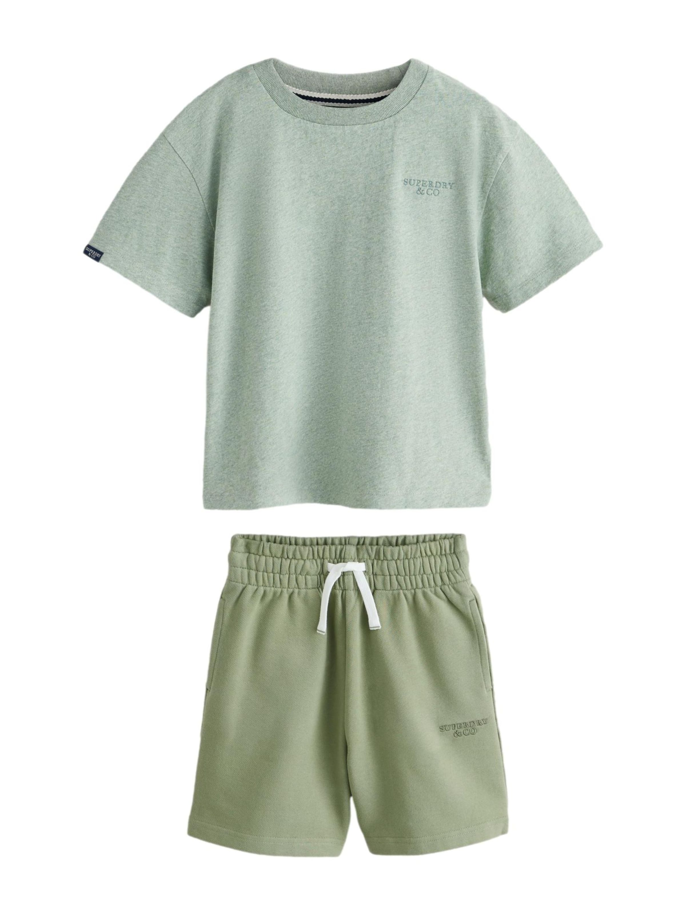 Superdry & Co - Conjunto en verde: frente