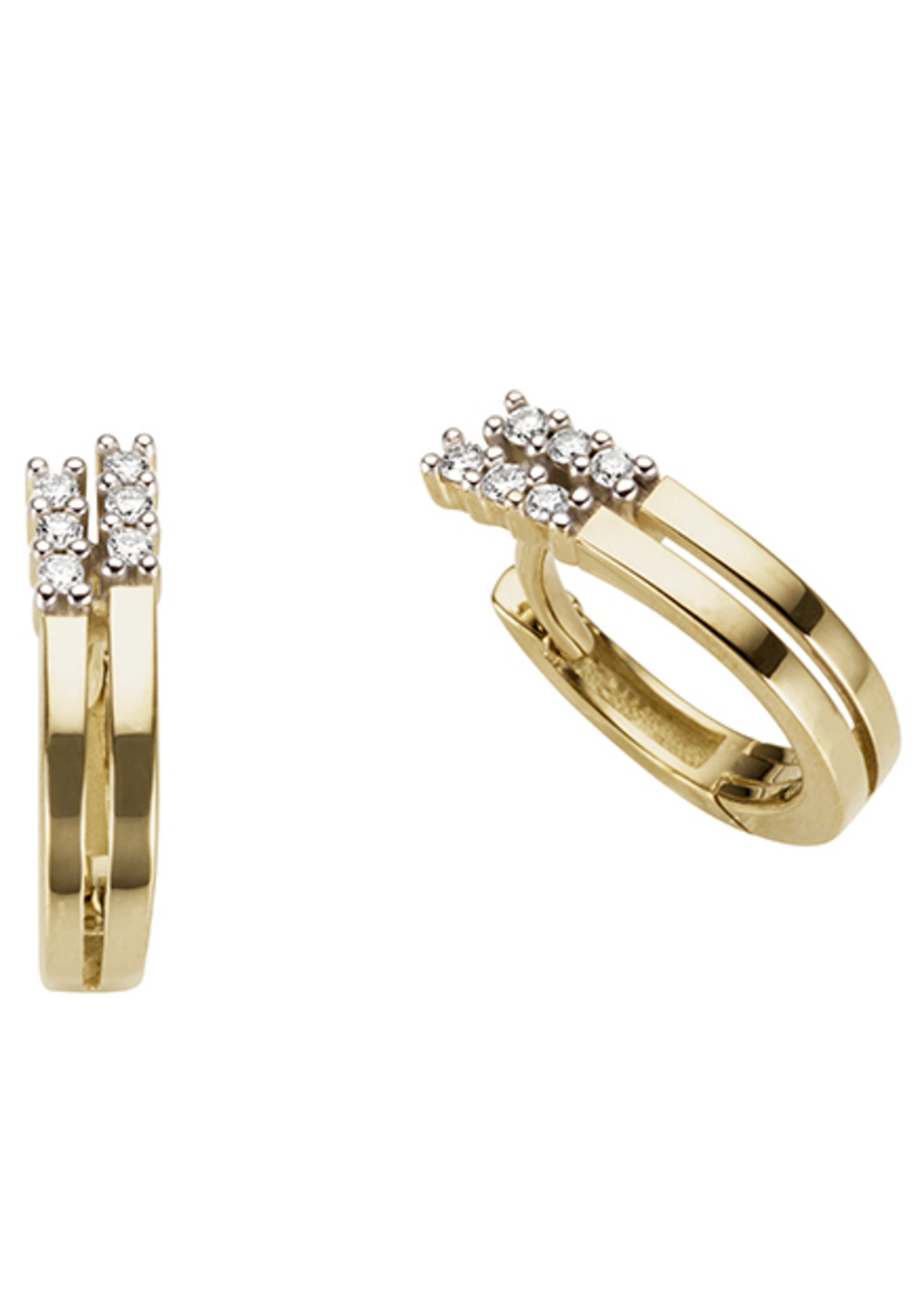 FIRETTI Ohrringe in Gold: Vorderseite