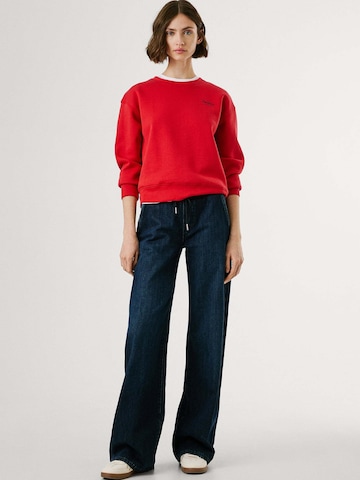 Pepe Jeans Sweatshirt 'Babi' in Rood