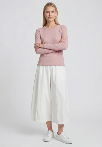usha WHITE LABEL - Loosefit Calças em branco