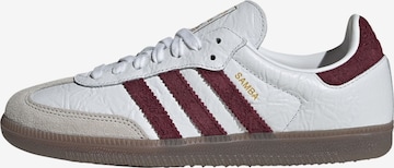 ADIDAS ORIGINALS Matalavartiset tennarit 'SAMBA OG' värissä valkoinen: etupuoli