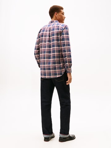 TOMMY HILFIGER Regular fit Overhemd 'HERITAGE' in Blauw