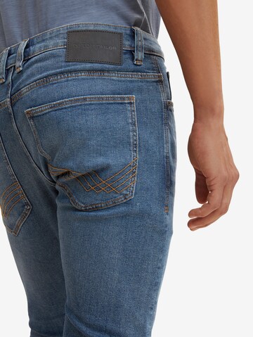 TOM TAILOR Skinny Jeans 'Troy' in Blauw