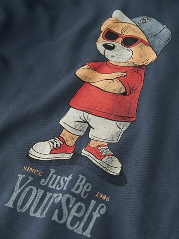 NAME IT - Sudadera 'NKMDOBS' en azul