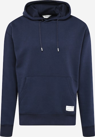 Sweat-shirt 'Lenz' !Solid en bleu : devant