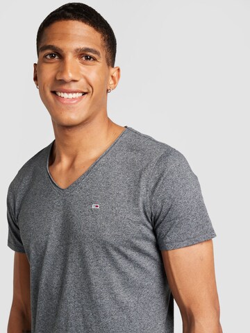 Regular fit Tricou 'Jaspe' de la Tommy Jeans pe gri