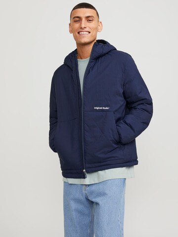 Veste mi-saison 'Vesterbro' JACK & JONES en bleu : devant