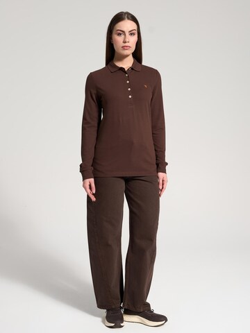NOWIHT Shirt 'Josephine'‌‌‌‌ in Braun