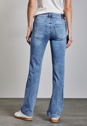STREET ONE Boot cut Jeans in Blue